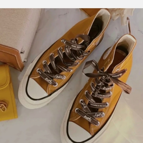 Hermes Brown Authentic Bundle of 6 Ribbons Hair Bow Shoe Lace